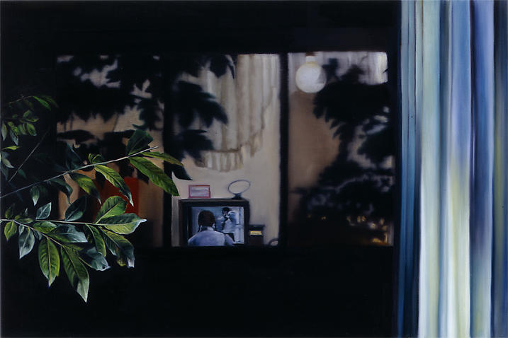 Karin Kneffel (b. 1957) Untitled #19 2008 Oil on c...
