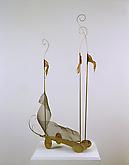 Fausto Melotti Anfibio, 1977 Brass and painted clo...