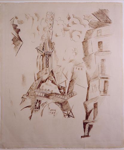 Robert Delaunay (1885-1941) La Tour Eiffel, 1911 I...