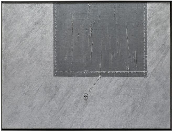 Robert Moskowitz, Untitled, 1962, Aluminum paint a...