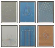 Claudia Weiser, Series of six untitled works...