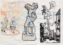 Sigmar Polke, Untitled, 1992, Acrylic and gouache...