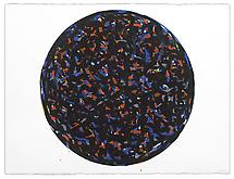 Circle 1993 Gouache on paper 22 1/4 x 30 in; 56.5...