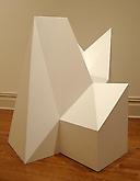 Complex Form #9 1988 Wood 39.37 x 39.37 x 39.37 in...