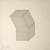 Isometric Drawing 1981 Ink on paper 19 x 19 in; 48...