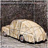 Christo (b. 1935) Wrapped Automobile, Volvo 555-B-...