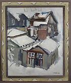 John Marin (1870-1953) Winter, From My Back Window...