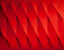 Rosso 2009 Vinyl tempera on shaped canvas 27 1/2 x...