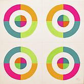 Judy Chicago (b. 1939) Optical Shapes #6, 1969 Acr...