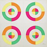 Judy Chicago (b. 1939) Optical Shapes #7, 1969 Acr...