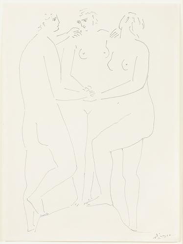 Pablo Picasso (1881-1973) The Three Graces, c. 192...