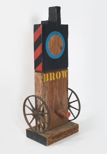 Robert Indiana, Brow, 1960-1962, Oil on wood (asse...
