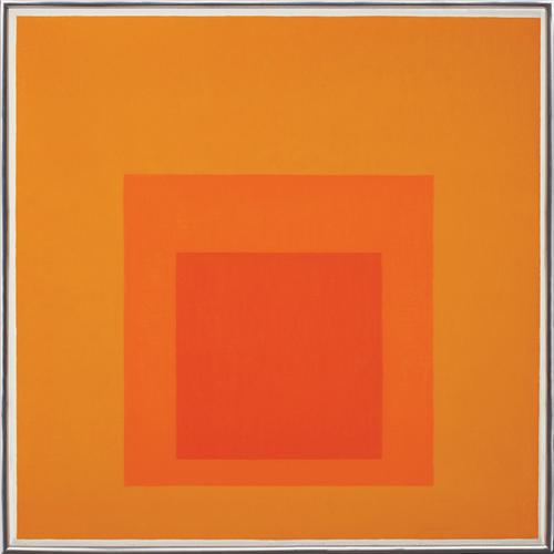 Josef Albers, Study for Homage to the Square: Me t...