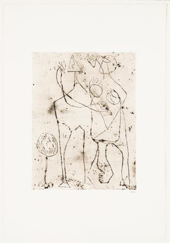 Untitled, ca. 1944 Engraving and drypoint Sheet: 2...
