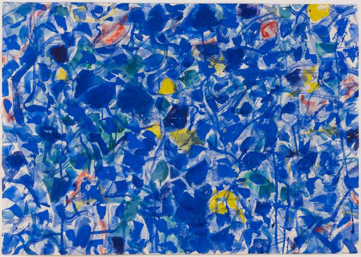 Untitled 1956 Gouache on paper 14 x 20 1/4 in; 35....