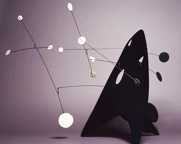 Alexander Calder (1898-1976) White Dots on Shields...