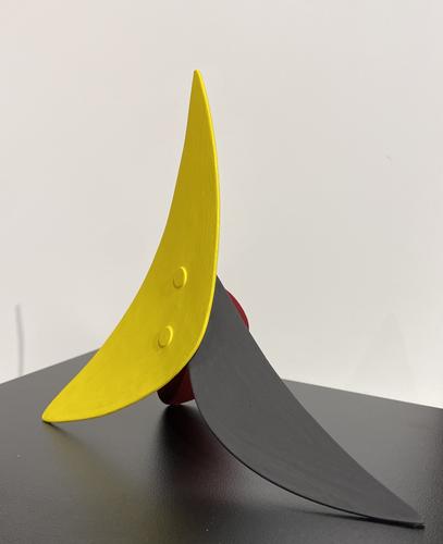 Untitled, 1945 Painted metal: yellow, red, and bla...