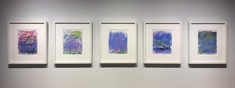Joan Mitchell, Untitled (Five Pastels), 1983, Past...