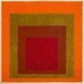 Josef Albers, Study to Homage to the Square: Warm...