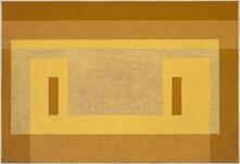 Josef Albers, Variant: Pale Yellow Facade, 1959, O...
