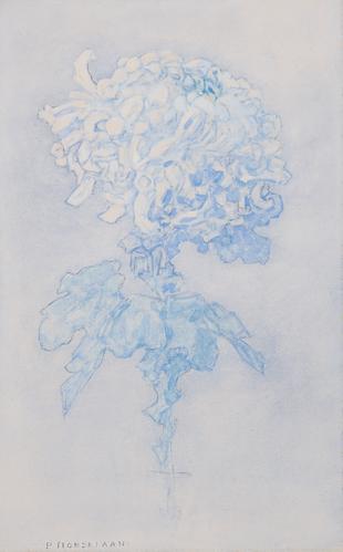 Piet Mondrian (1872-1944) Chrysanthemum, circa 192...