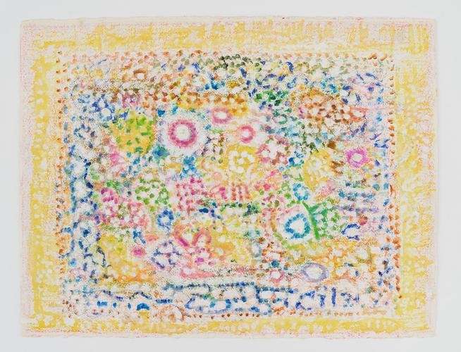 Richard Pousette-Dart (1916-1992) Yellow Garden II...