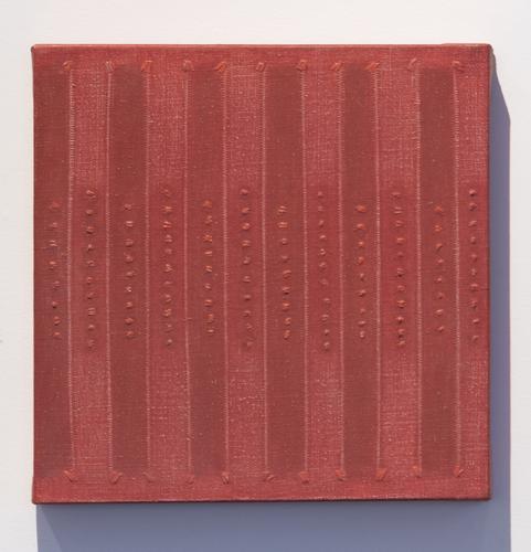 Edda Renouf Noon, 1993 Acrylic on linen with remov...